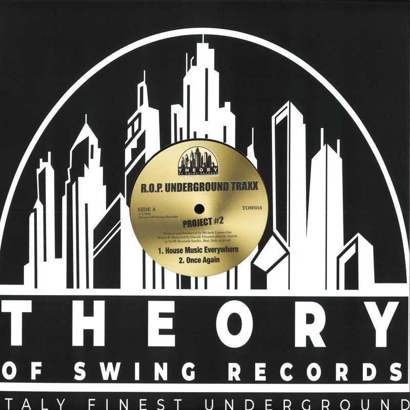 R.O.P Underground Traxx — Project #2 vinyl cover