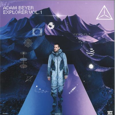 Adam Beyer — Explorer Vol. 1 LP 2x12" vinyl cover