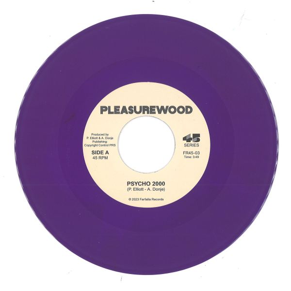 Pleasurewood — Psycho 2000 / White Spiritual vinyl cover