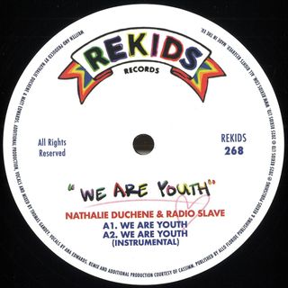 Nathalie Duchene, Radio Slave — We Are Youth vinyl cover