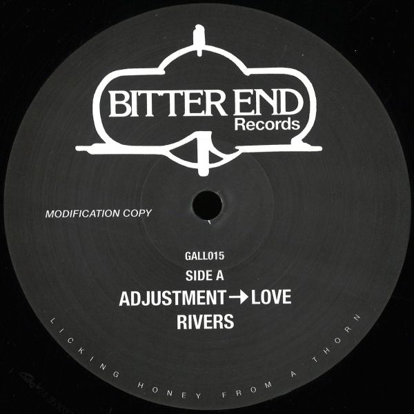 Bitter End — ADJUSTMENT->LOVE vinyl cover