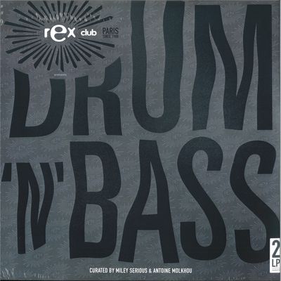 Various — REX CLUB DRUM'N' BASS LP 2x12" vinyl cover