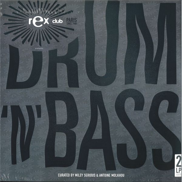 Various — REX CLUB DRUM'N' BASS LP 2x12" vinyl cover