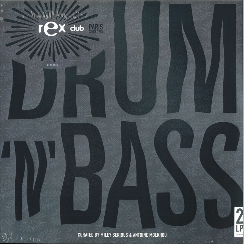 Various — REX CLUB DRUM'N' BASS LP 2x12" vinyl cover