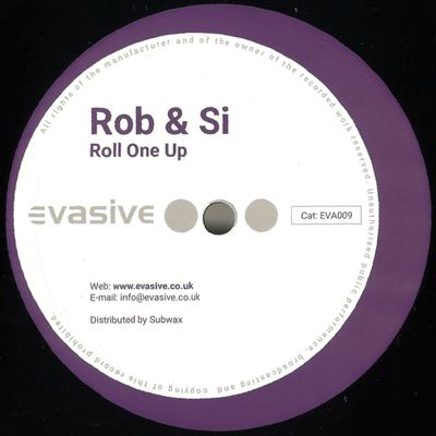 Rob, Si — Roll One Up / Zebraz vinyl cover