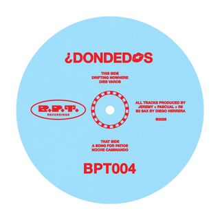 ¿Dondedos — Drifting Nowhere vinyl cover