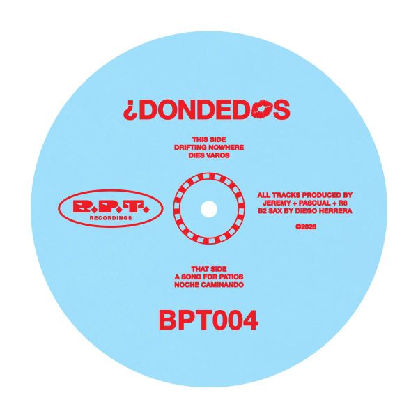¿Dondedos — Drifting Nowhere vinyl cover