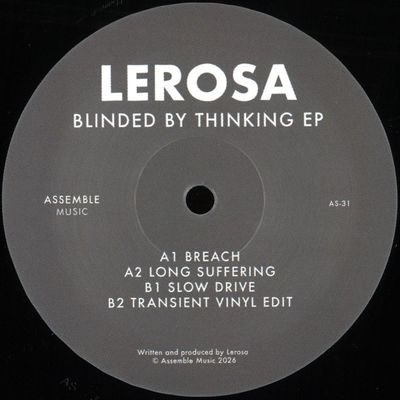 Lerosa — Blinded By Thinking vinyl cover