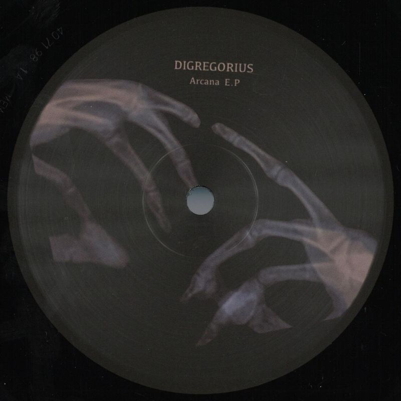 Digregorius — Arcana EP vinyl cover