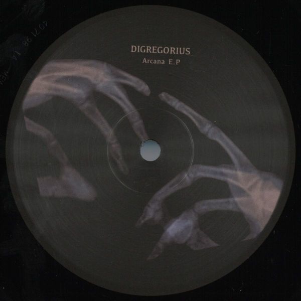 Digregorius — Arcana EP vinyl cover