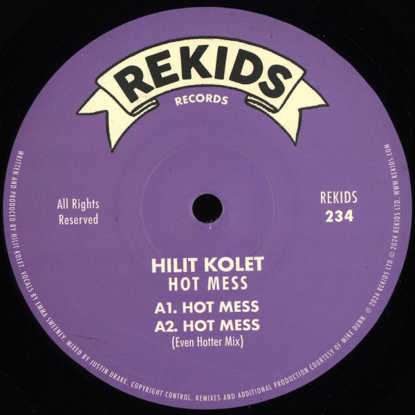 Hilit Kolet — Hot Mess vinyl cover