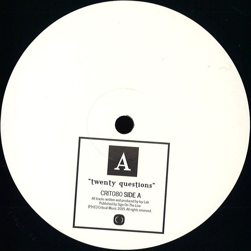 Ivy Lab — Twenty Questions Ep (2x12" Repress + Download) vinyl cover