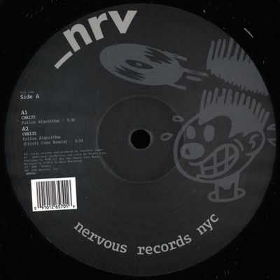 Chklte — NRV003 (Incl. Cristi Cons Remix) vinyl cover