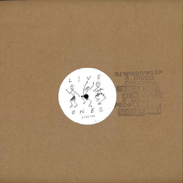 Dj Windows Xp — Disco Dreaming Ep vinyl cover