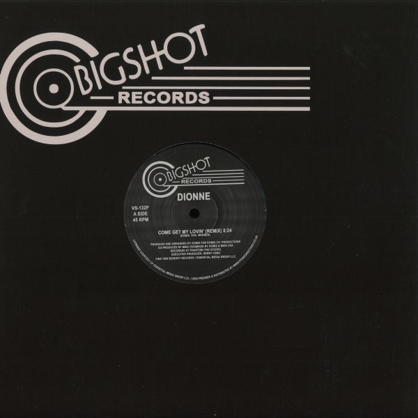 Dionne — Come Get My Lovin' vinyl cover