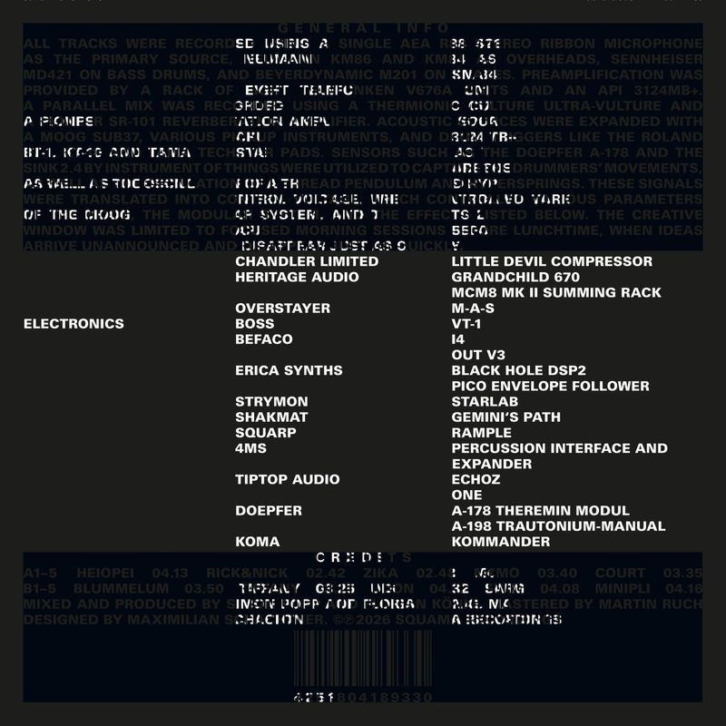 9ms — Lunch (LP) vinyl cover
