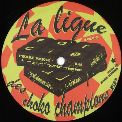Various — La Ligue Des Choko Champions EP vinyl cover