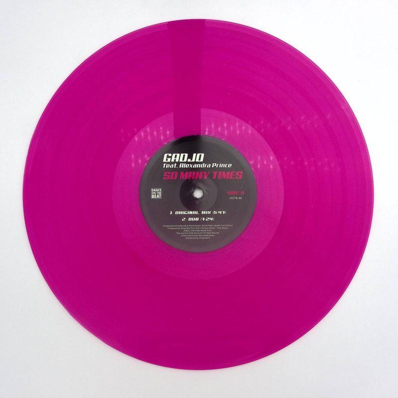 Gadjo, Alexandra Prince — So Many Times vinyl cover