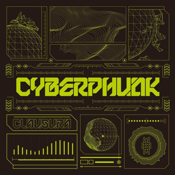 Calagad 13 — CYBERPHUNK CLAUSURA (2x12") vinyl cover
