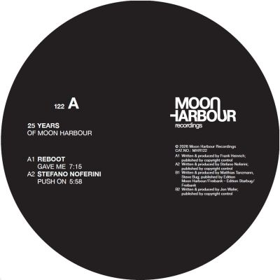 Various — 25 YEARS OF MOON HARBOUR PART 2 vinyl cover