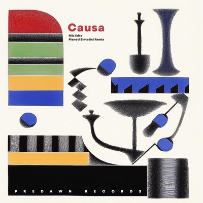 Nils Edte — Causa vinyl cover
