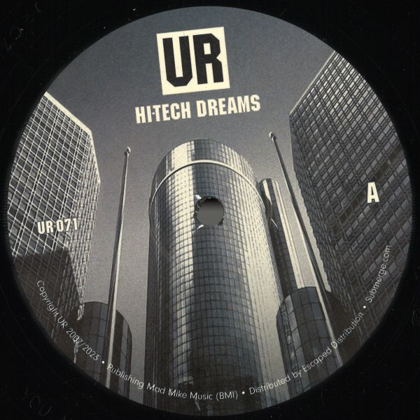 Mad Mike — Hi Tech Dreams vinyl cover