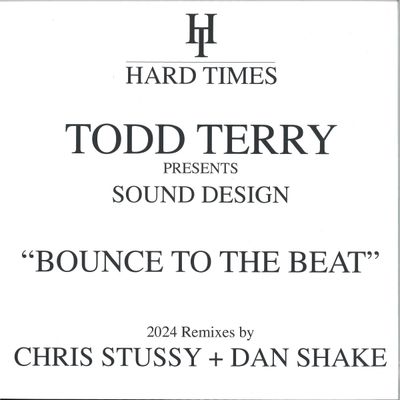 Todd Terry, Sound Design — Bounce To The Beat vinyl cover