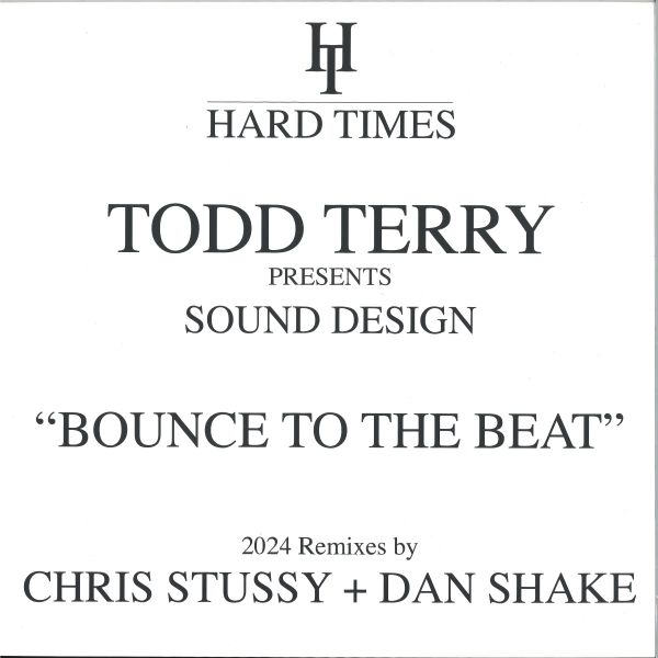Todd Terry, Sound Design — Bounce To The Beat vinyl cover