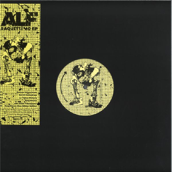 Alf, Dan Bohler — Raquitismo EP vinyl cover