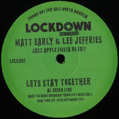 Al Green — Lets Stay Together vinyl cover