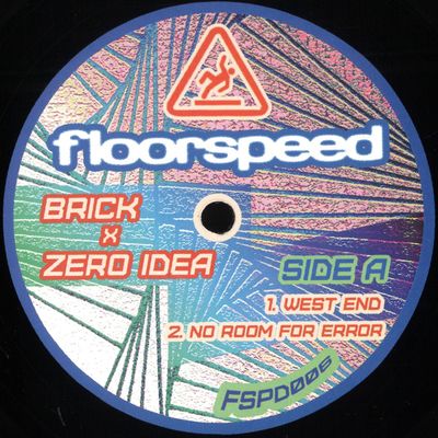 Brick, Zero Idea — FLOORSPEED 006 vinyl cover
