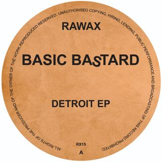 Basic Bastard — DETROIT EP vinyl cover