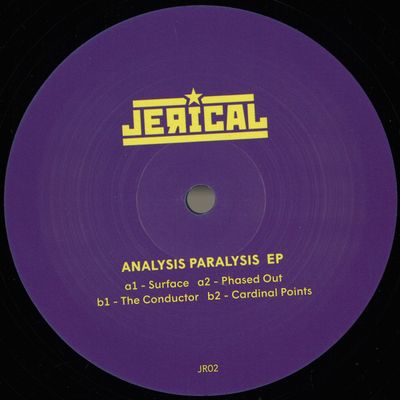 Jerical — ANALYSIS PARALYSIS EP vinyl cover