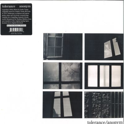 Tolerance — ANONYM LP (2nd edition) vinyl cover