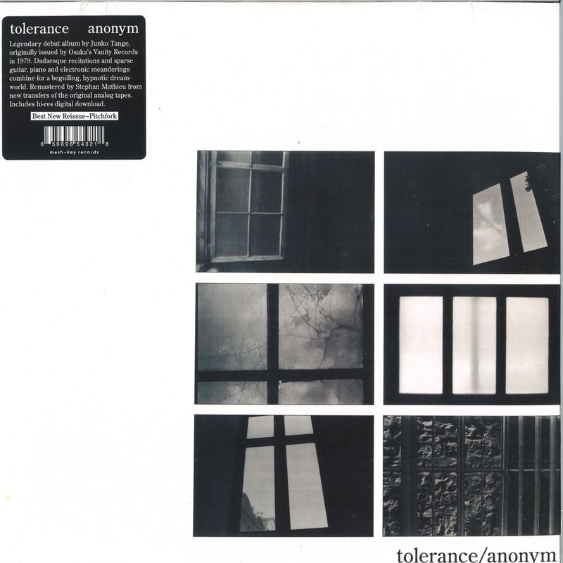 Tolerance — ANONYM LP (2nd edition) vinyl cover