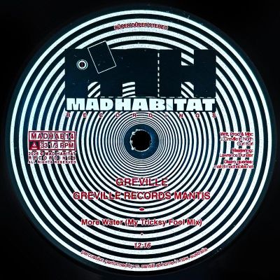 Greville — Greville Records Mantis LP vinyl cover