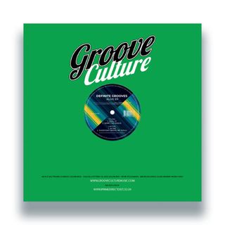 Definite Grooves — Alive EP vinyl cover