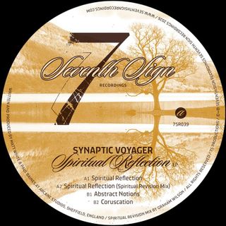 Synaptic Voyager — Spiritual Reflection EP vinyl cover