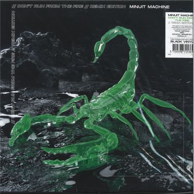 Minuit Machine — Don't Run From The Fire LP vinyl cover