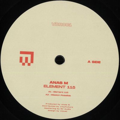 Anas M — Element 115 vinyl cover