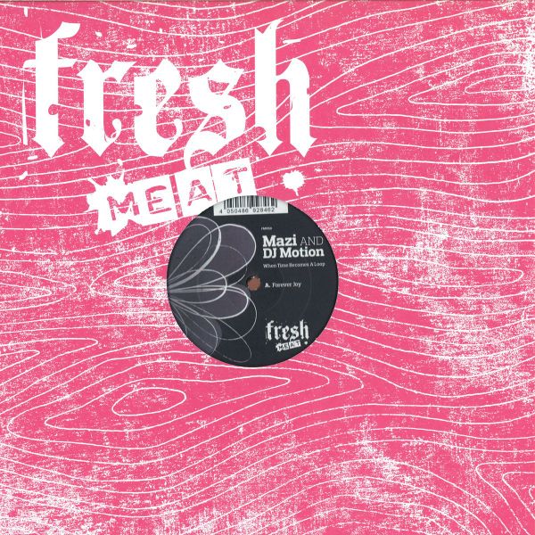 Mazi, Dj Motion — When Time vinyl cover