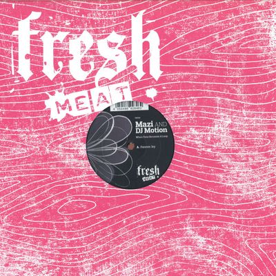 Mazi, Dj Motion — When Time vinyl cover