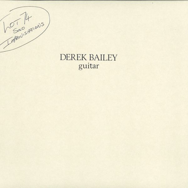 Derek Bailey — Lot 74 vinyl cover