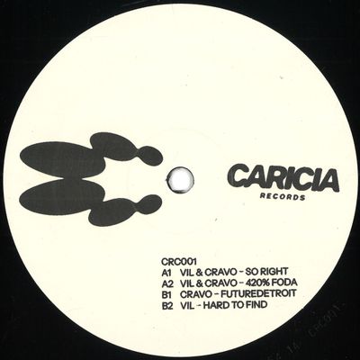 Vil, Cravo — Carícia 001 vinyl cover