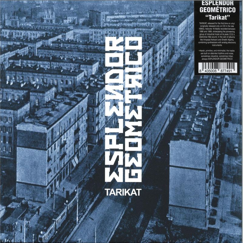 Esplendor Geométrico — TARIKAT LP 2x12" vinyl cover