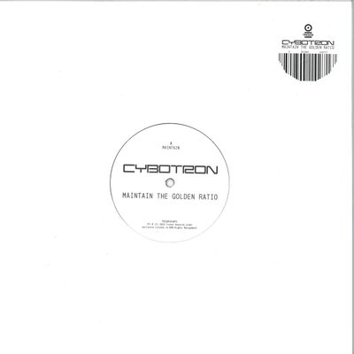 Cybotron — Maintain The Golden Ratio vinyl cover