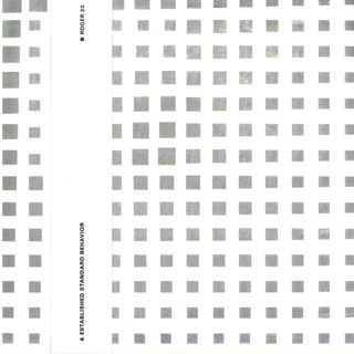 Roger 23 — Bounds Of A Moral Principle And Established Standard Behavior vinyl cover