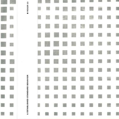 Roger 23 — Bounds Of A Moral Principle And Established Standard Behavior vinyl cover
