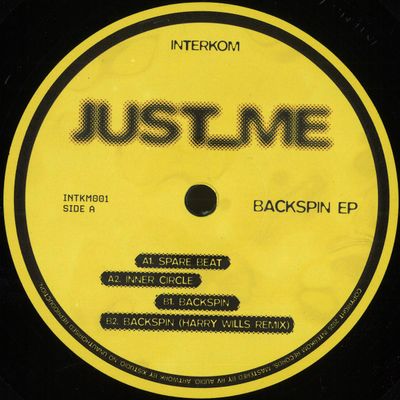 Just_Me — Backspin EP vinyl cover
