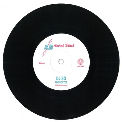 Dj So — THE DOCTOR / DIET STONER vinyl cover